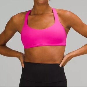 lululemon athletica Pink Sports Bra